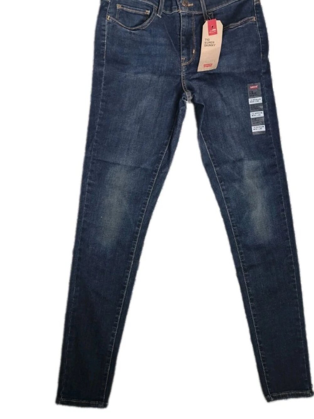 Levi's 710 Super Skinny Women's Blue Jeans Size 10 NWT